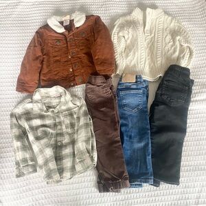 Boys 2T clothing bundle Gap, Zara, Cat & Jack